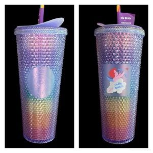 Starbucks + Sofie Birkin Venti Cold Cup Rainbow LGBTQ Cupid Tumbler New